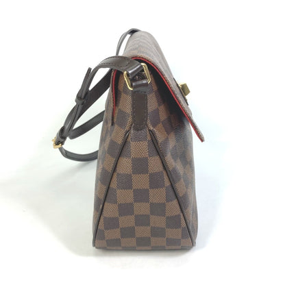 Louis Vuitton Besace, Brown, Canvas, shoulder