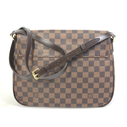 Louis Vuitton Besace, Brown, Canvas, shoulder