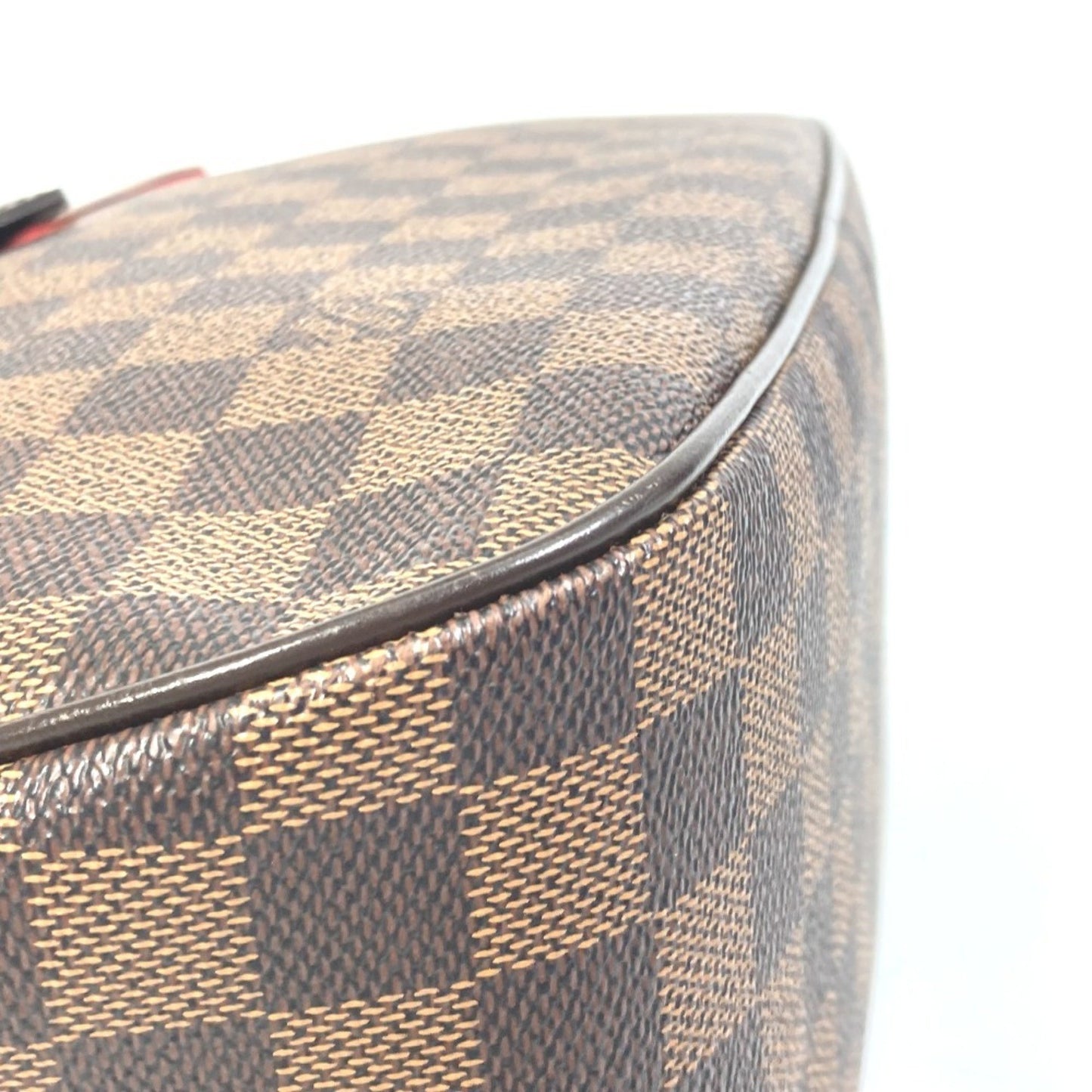 Louis Vuitton Besace, Brown, Canvas, shoulder