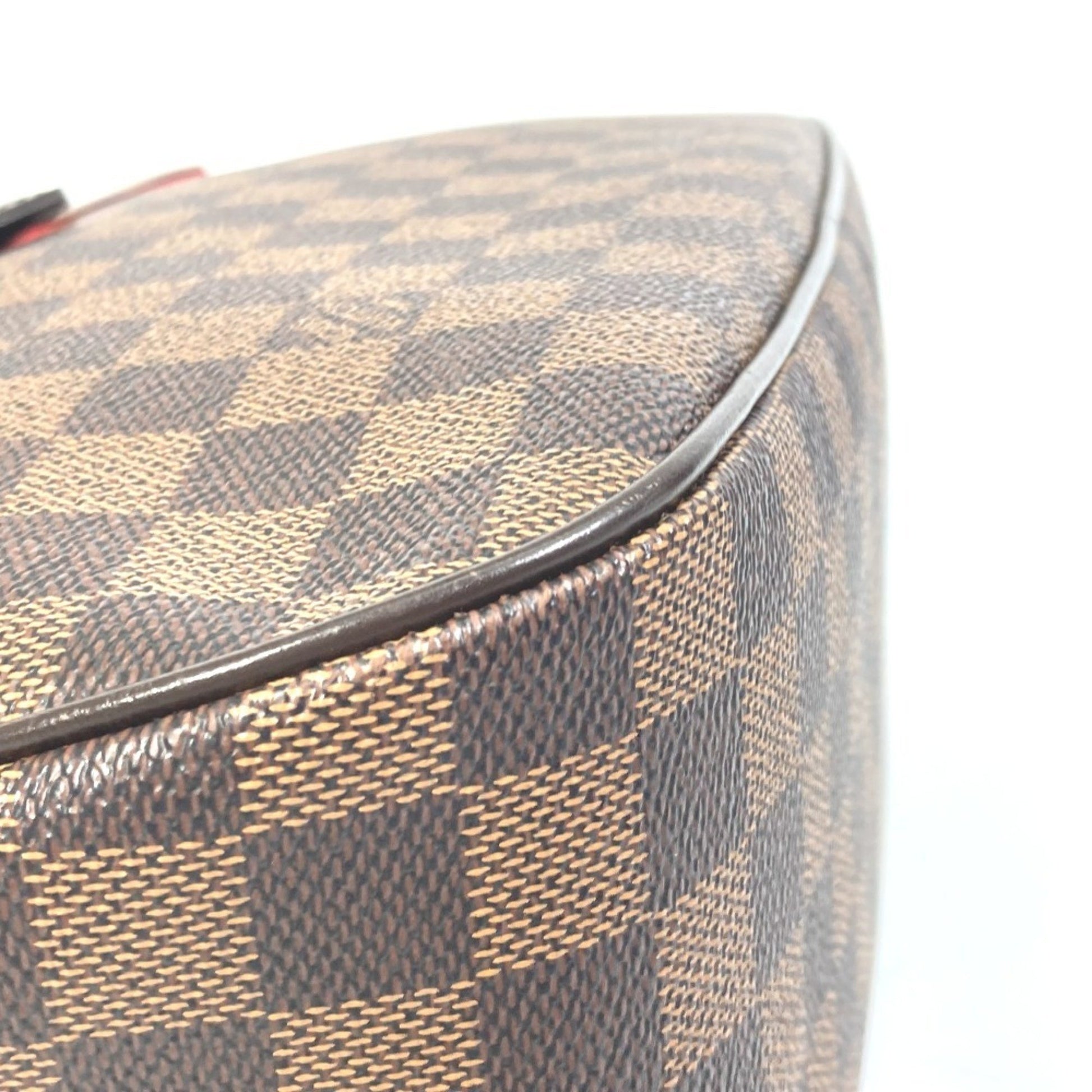 Louis Vuitton Besace, Brown, Canvas, shoulder