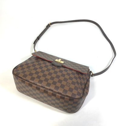 Louis Vuitton Besace, Brown, Canvas, shoulder