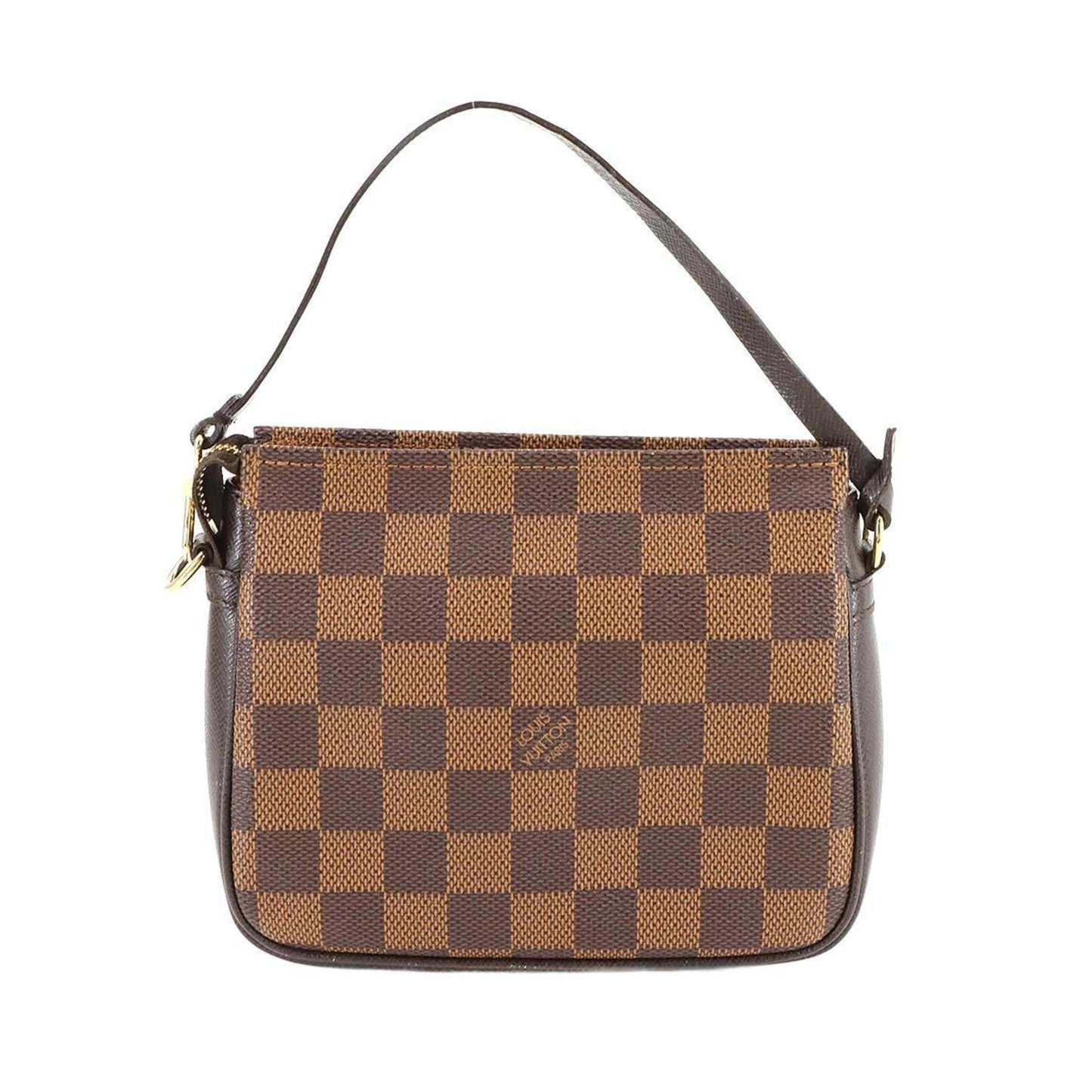 Louis Vuitton Trousse makeup, Brown, Canvas, clutch