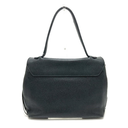 Louis Vuitton Lockme, Black, Leather, shoulder