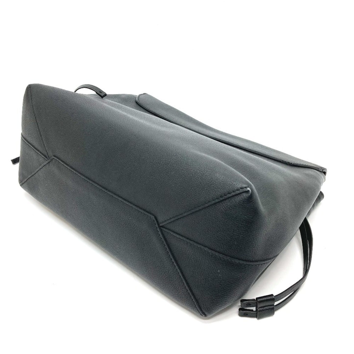 Louis Vuitton Lockme, Black, Leather, shoulder