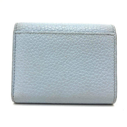 Louis Vuitton Portefeuille capucines, Blue, Leather, wallet