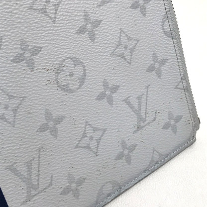Louis Vuitton Pochette Jour, White, Canvas, clutch