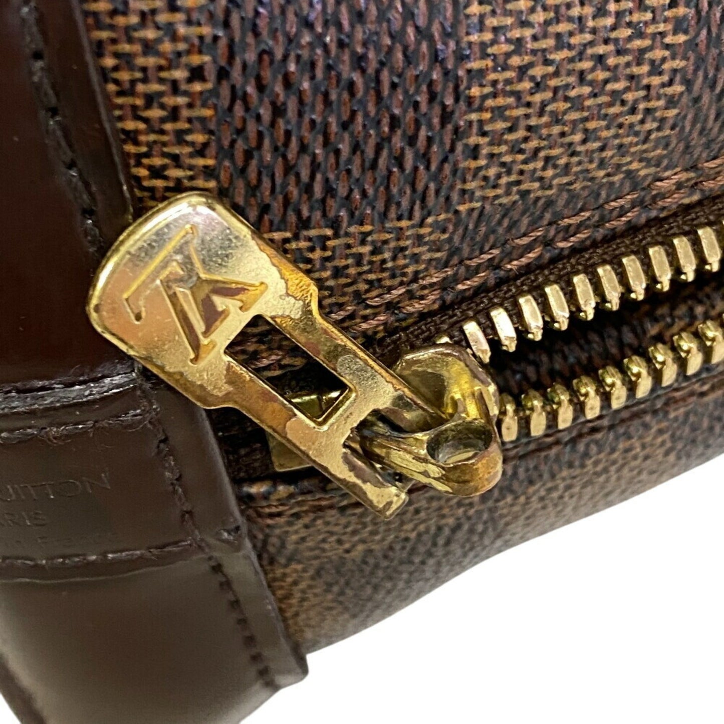 Louis Vuitton Alma, Brown, Canvas, handbag