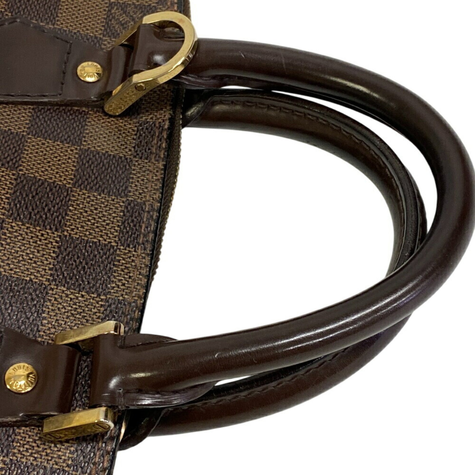 Louis Vuitton Alma, Brown, Canvas, handbag