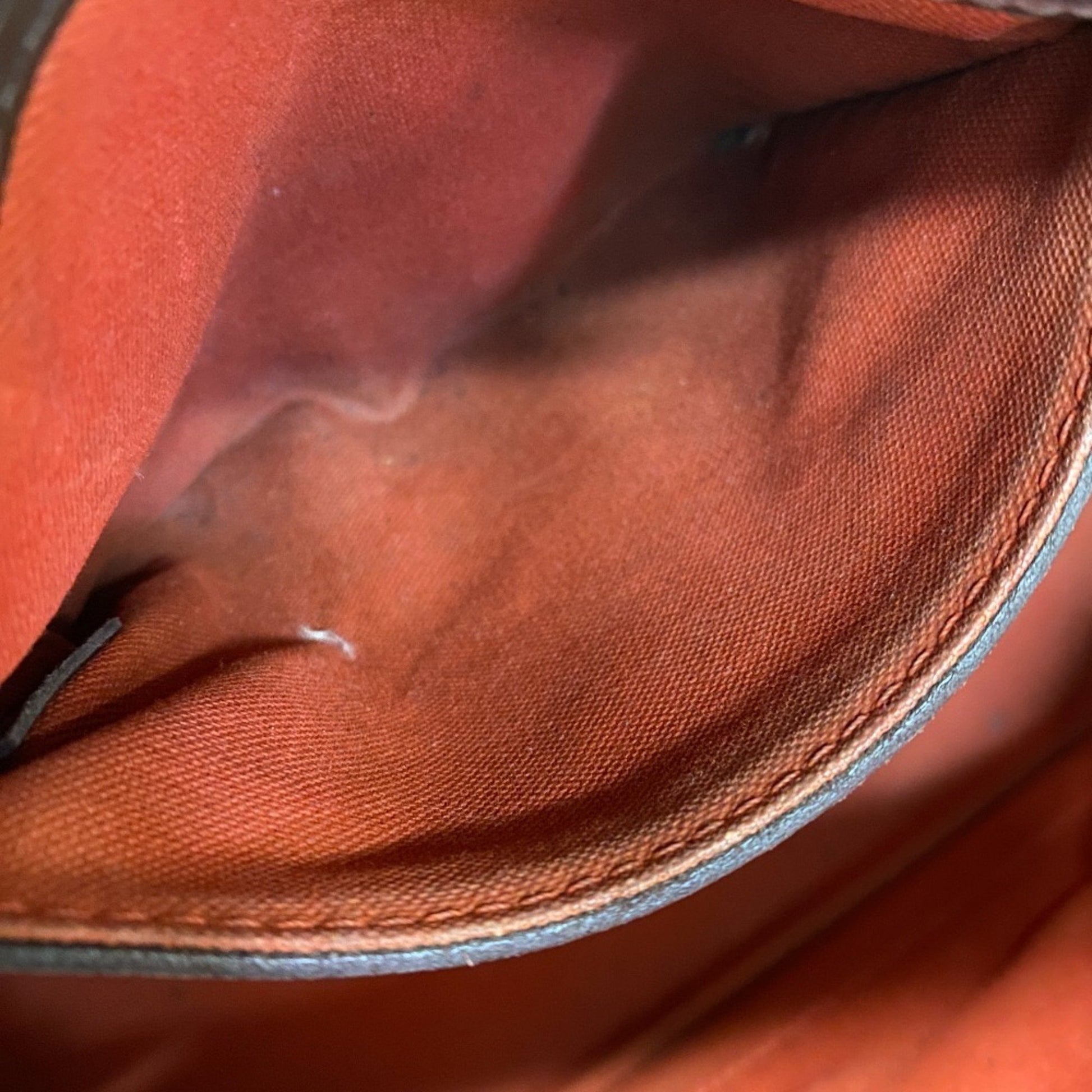 Louis Vuitton Alma, Brown, Canvas, handbag