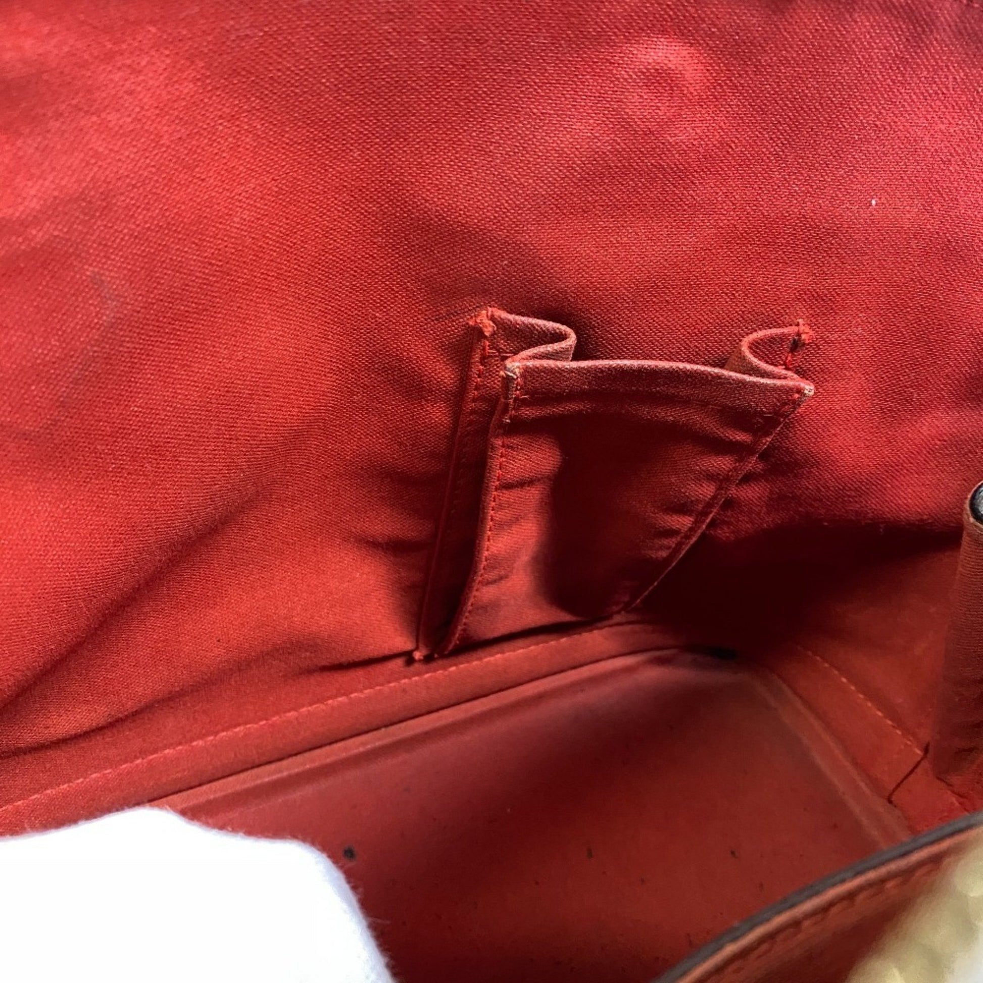 Louis Vuitton Alma, Brown, Canvas, handbag