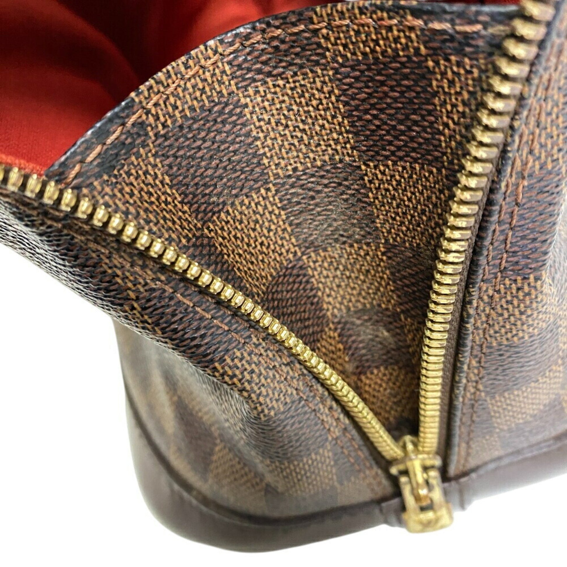Louis Vuitton Alma, Brown, Canvas, handbag