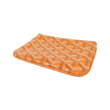 Goyard Senat, Orange, Canvas, clutch