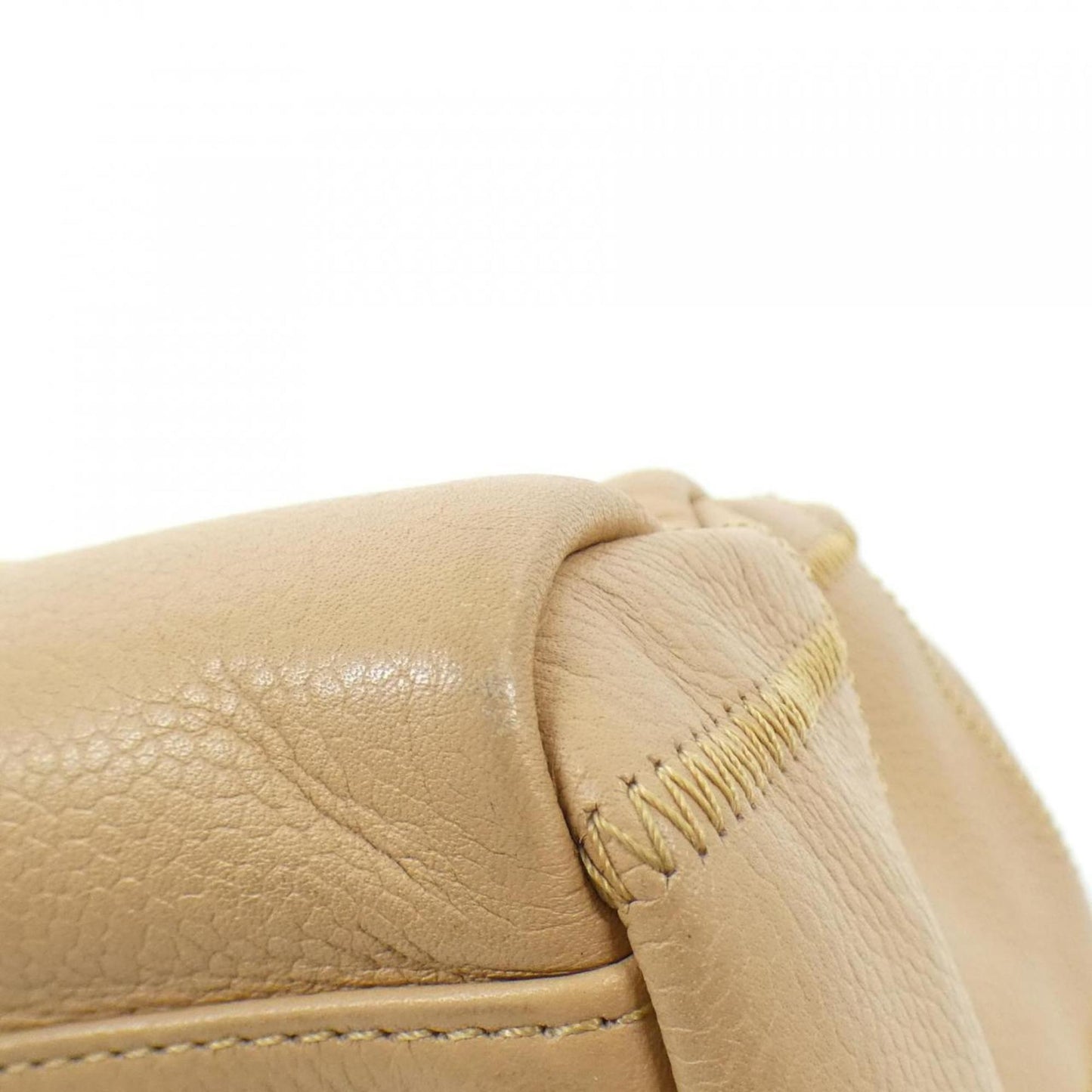 Chanel Chocolate bar, Beige, Leather, handbag
