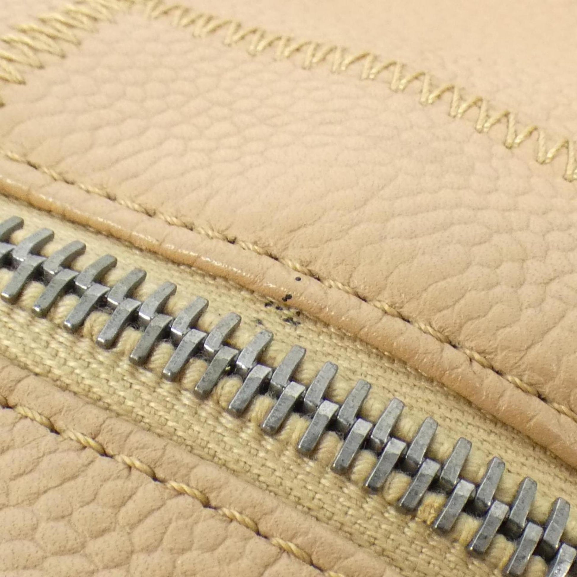 Chanel Chocolate bar, Beige, Leather, handbag