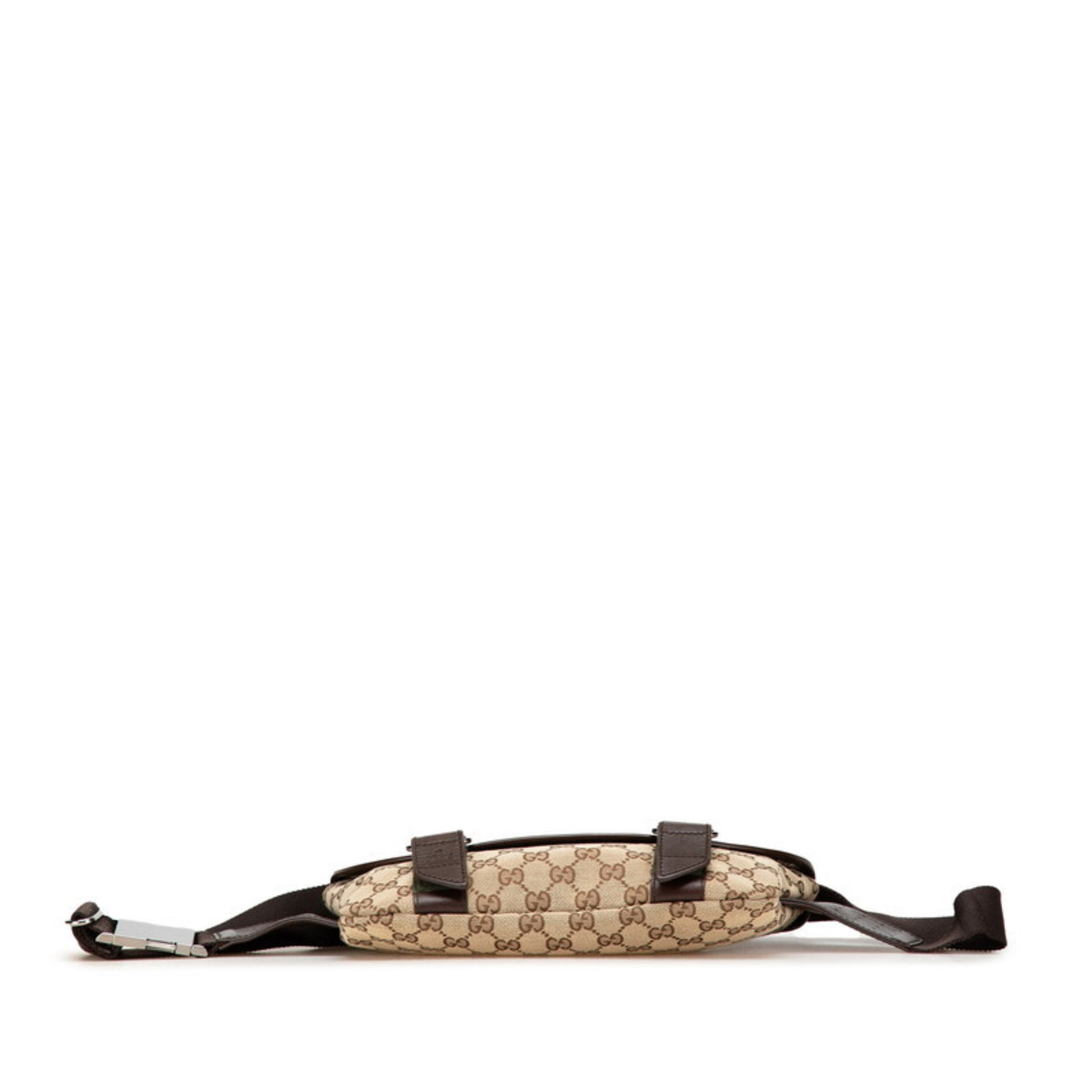 Gucci Belt bag, "BEIGE, BROWN", Canvas, clutch