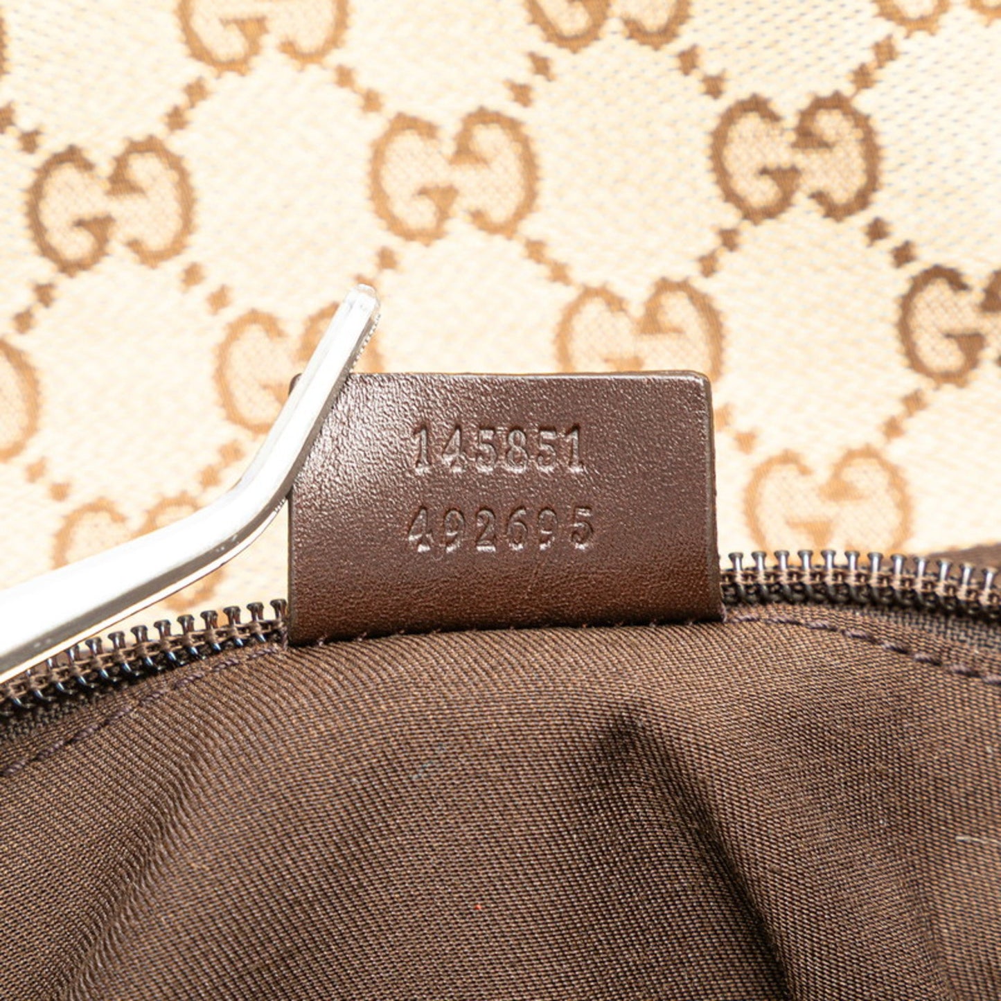 Gucci Belt bag, "BEIGE, BROWN", Canvas, clutch