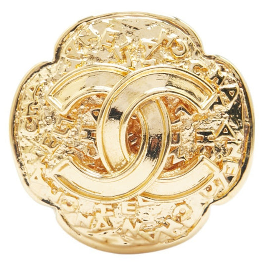 Chanel Coco Mark, Gold, Gold Plated, brooch