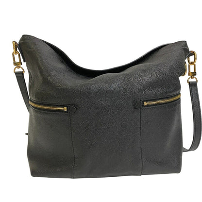 Louis Vuitton Mélie, Black, Leather, shoulder