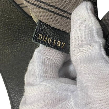 Louis Vuitton Mélie, Black, Leather, shoulder