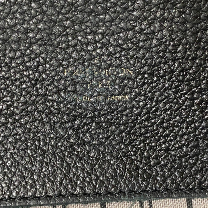 Louis Vuitton Mélie, Black, Leather, shoulder