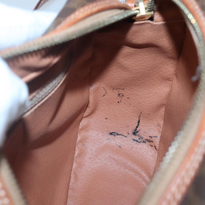 Céline Macadam, Brown, Canvas, shoulder