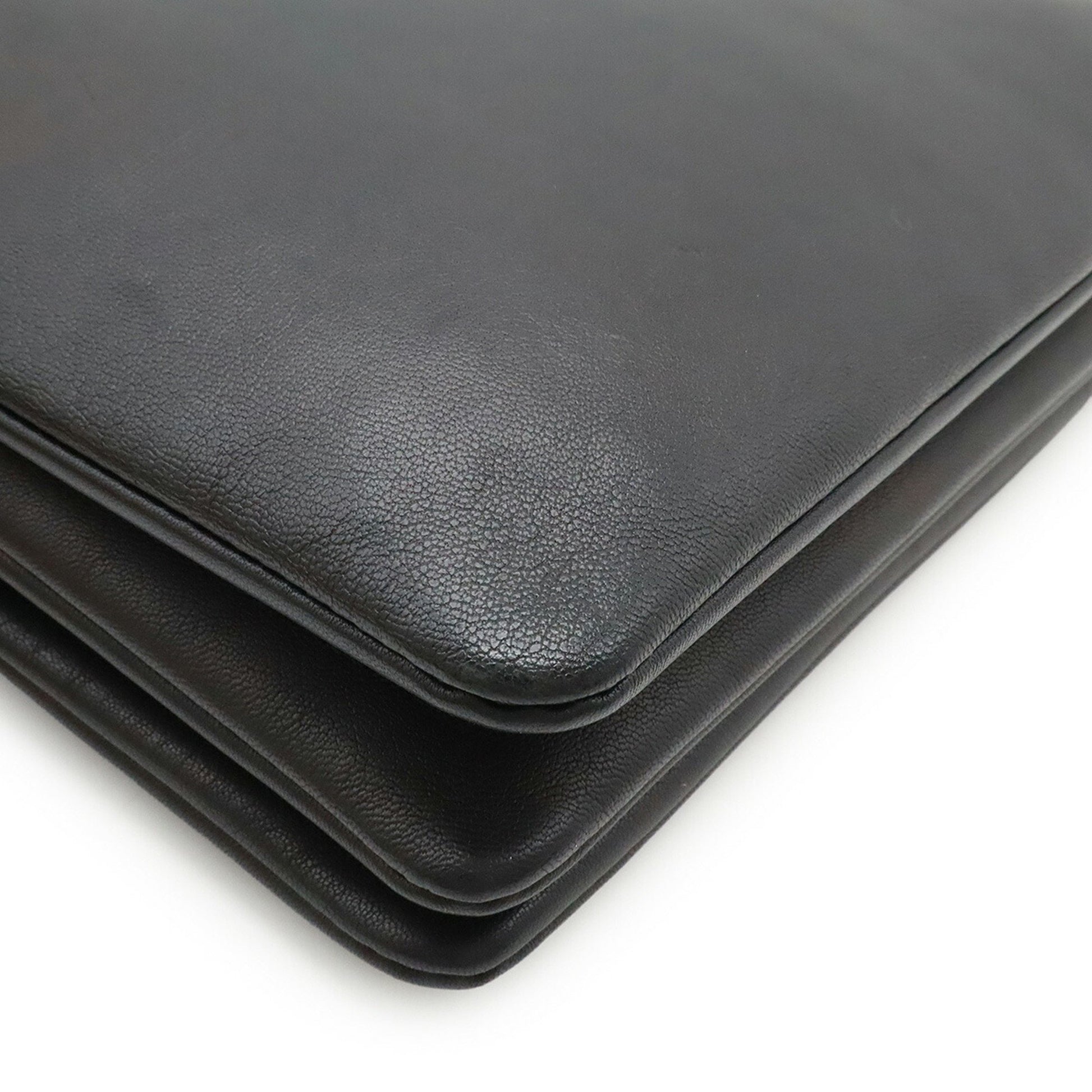 Céline Trio, Black, Leather, shoulder