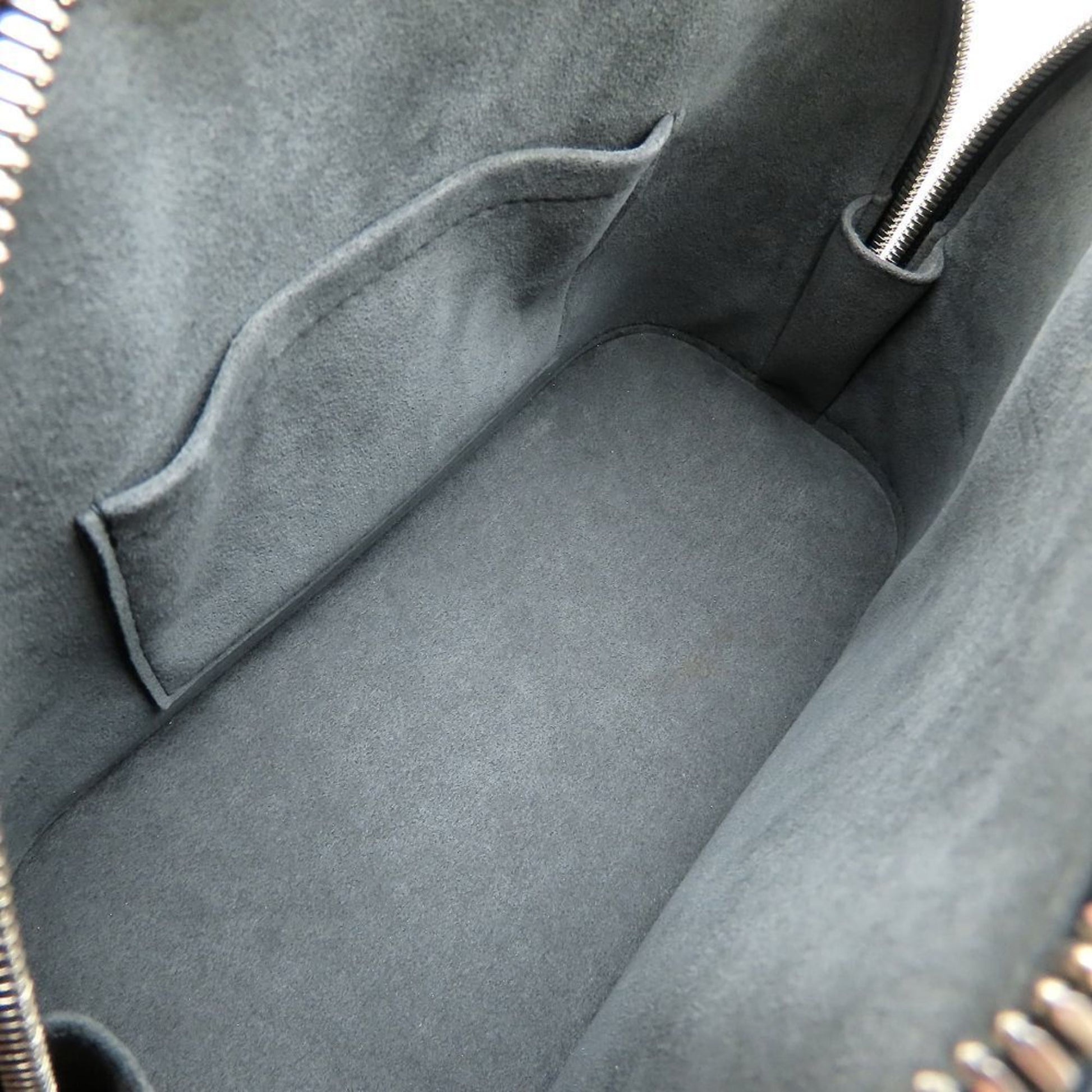 Louis Vuitton Alma BB, Black, Leather, handbag