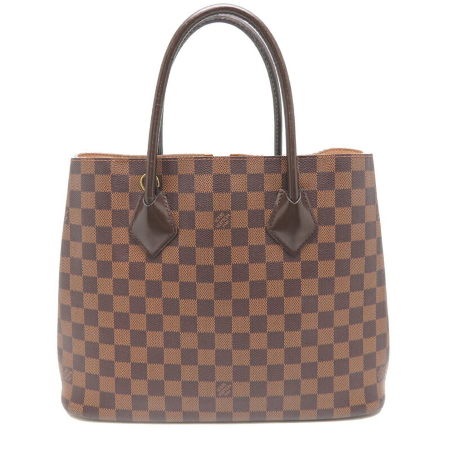 Louis Vuitton Kensington, Brown, Canvas, handbag