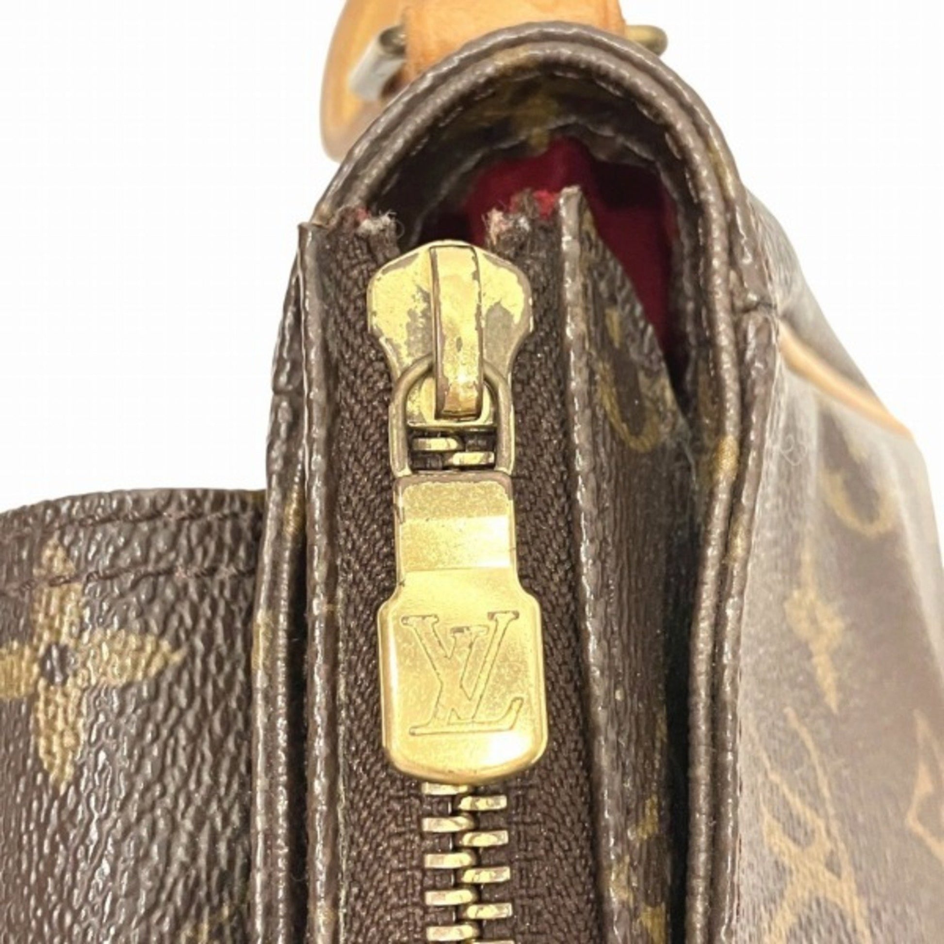 Louis Vuitton Viva Cité, Brown, Canvas, shoulder