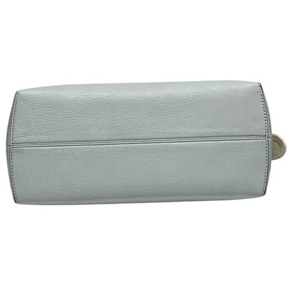 Fendi By The Way, Grey, Leather, handbag