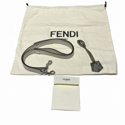 Fendi By The Way, White, Leather, handbag