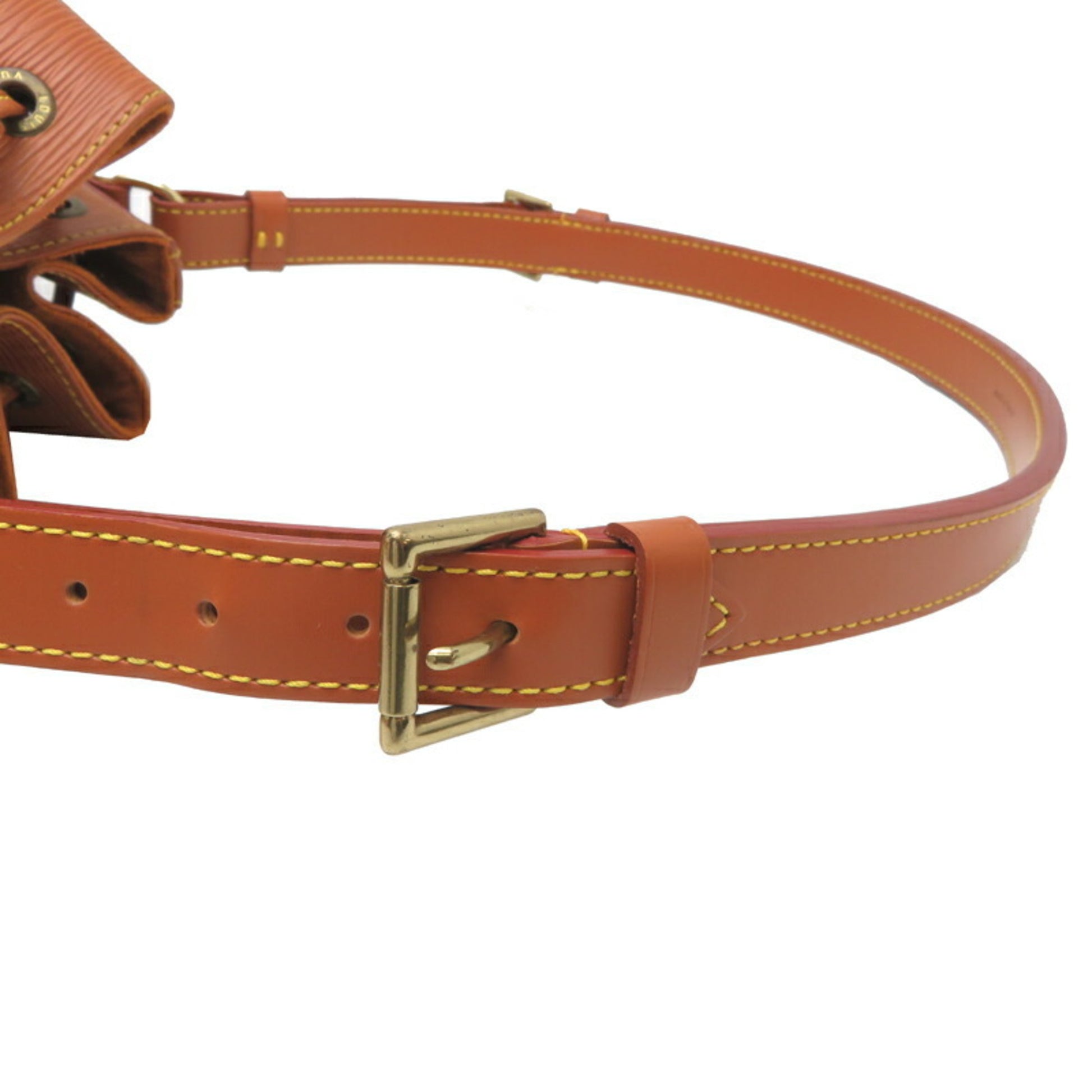Louis Vuitton Petit Noé, Brown, Leather, shoulder