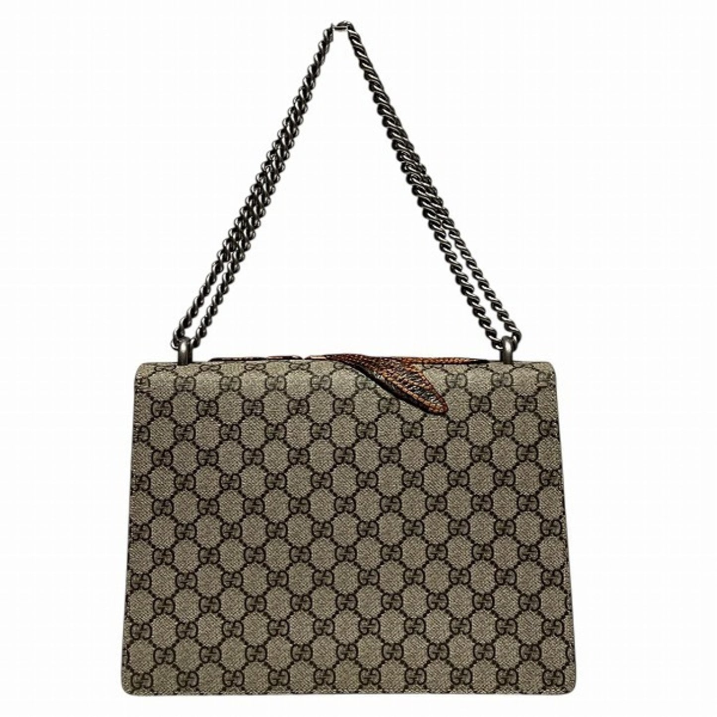 Gucci Dionysus, Beige, "CANVAS, LEATHER", shoulder
