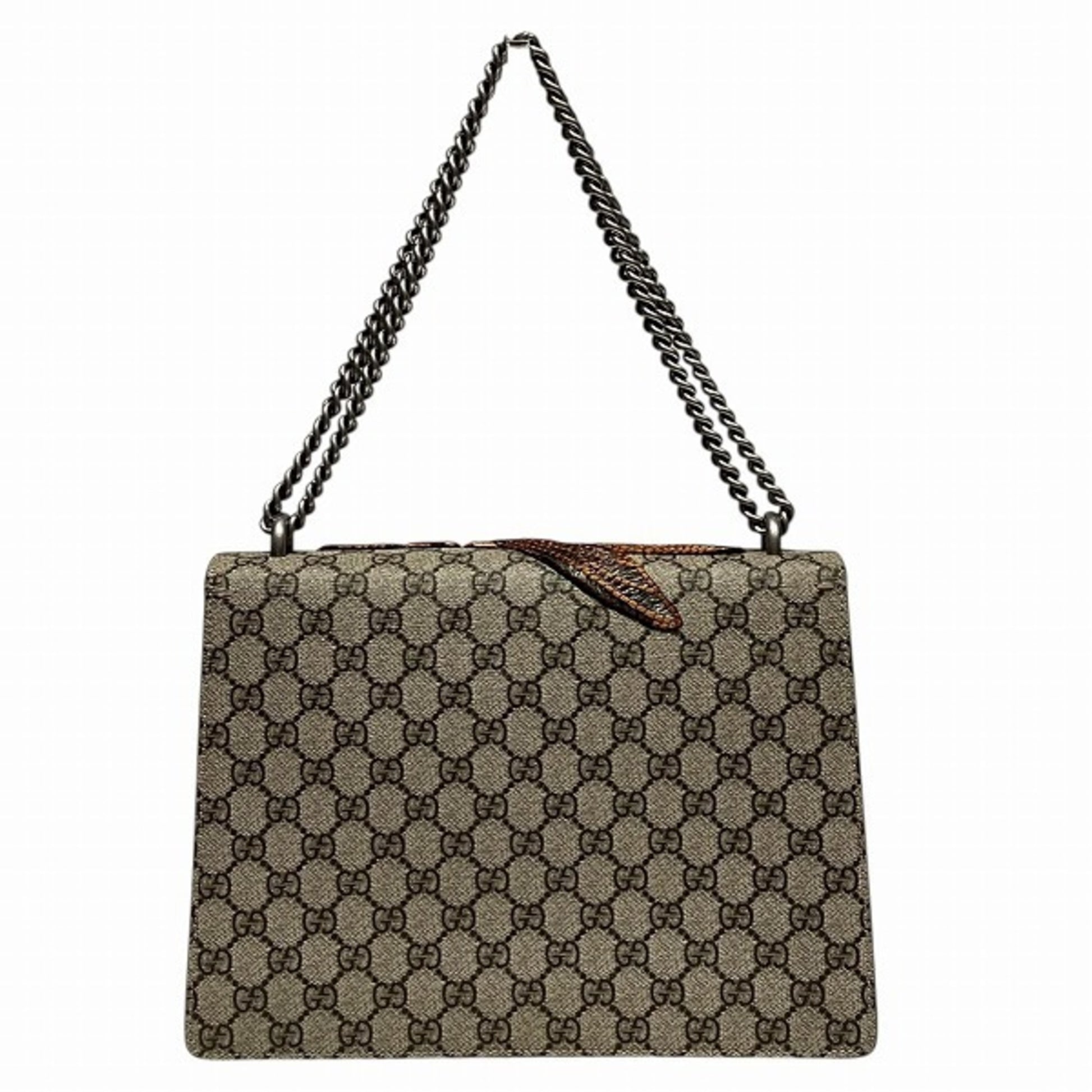 Gucci Dionysus, Beige, "CANVAS, LEATHER", shoulder