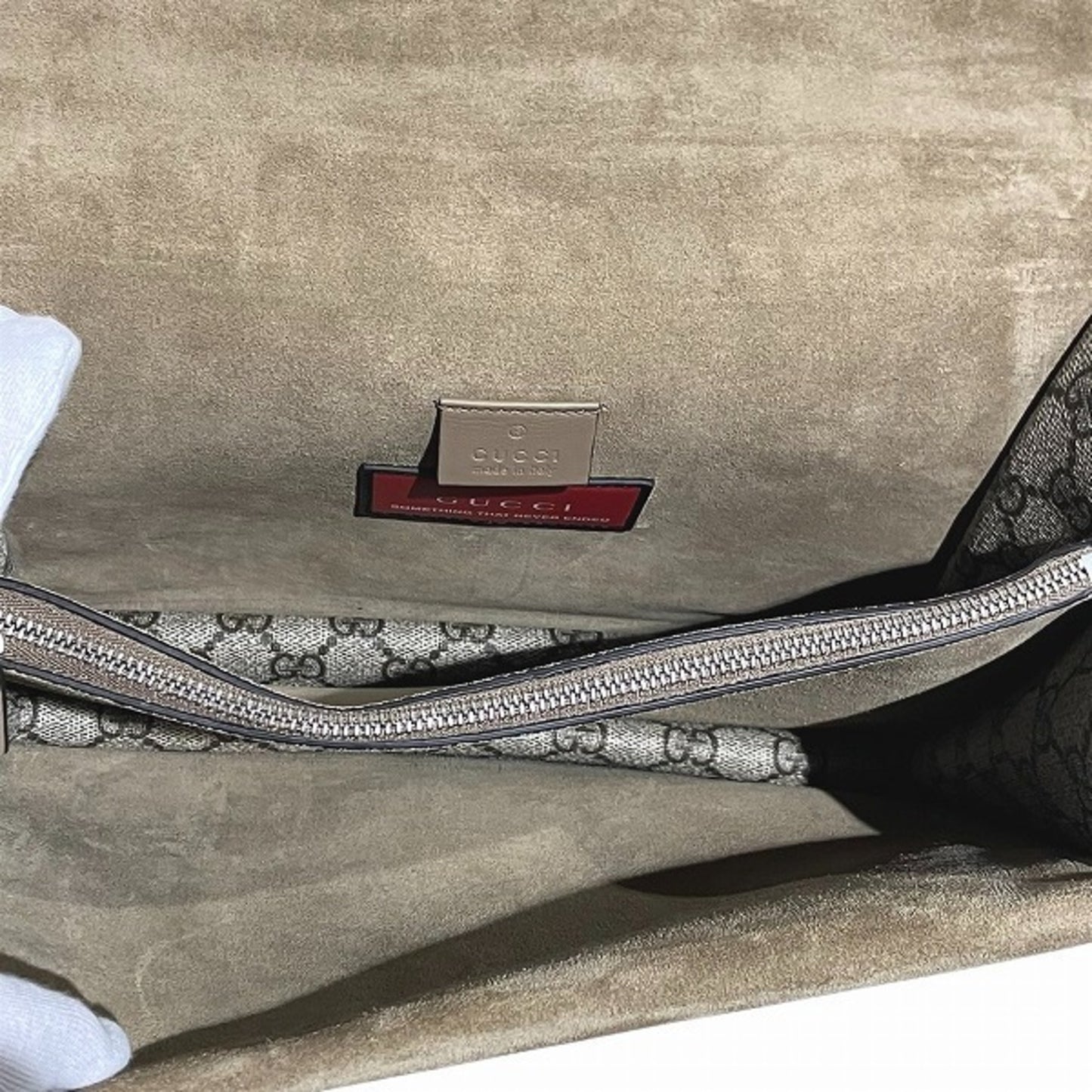 Gucci Dionysus, Beige, "CANVAS, LEATHER", shoulder