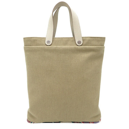 Hermès Petit H, Beige, Canvas, tote
