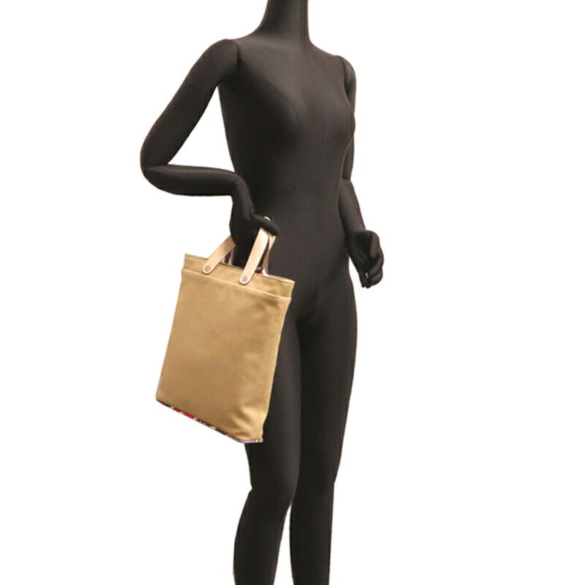 Hermès Petit H, Beige, Canvas, tote