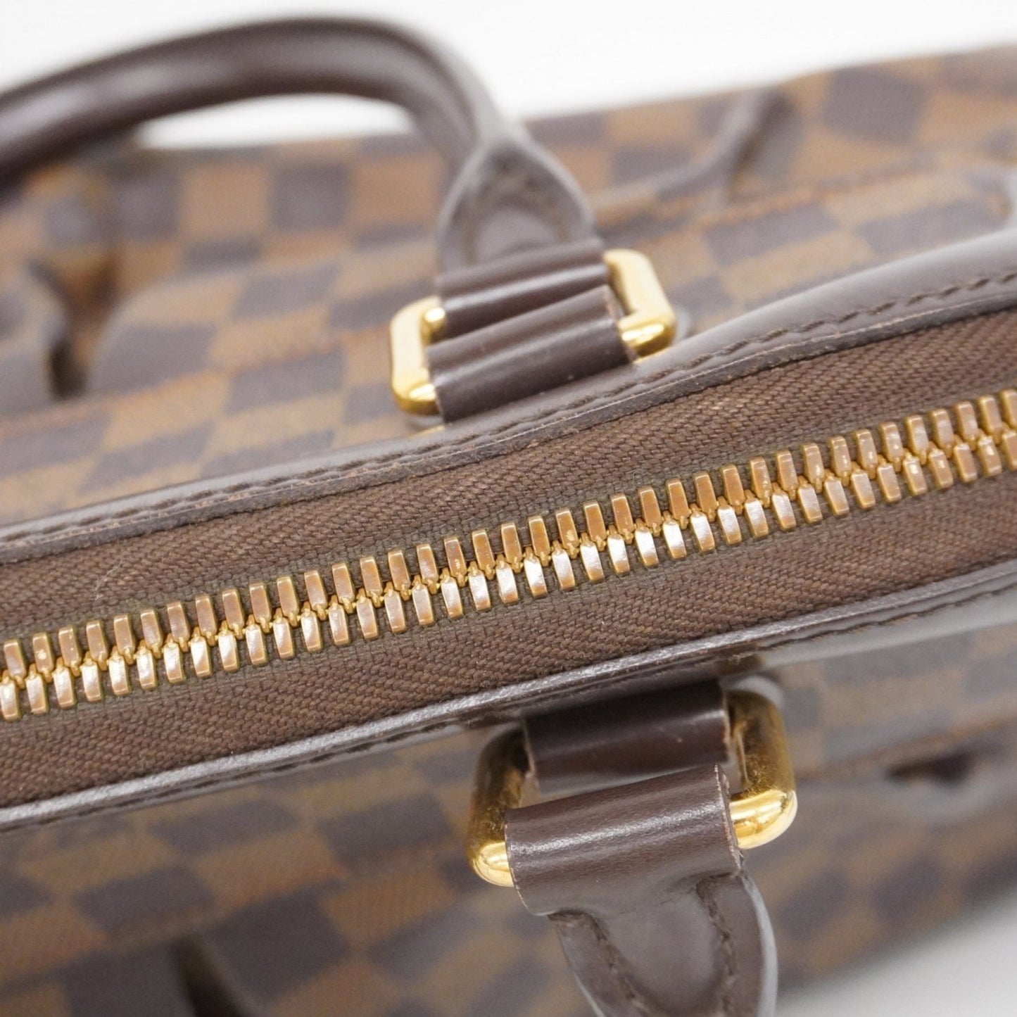 Louis Vuitton Trevi, Brown, Canvas, handbag