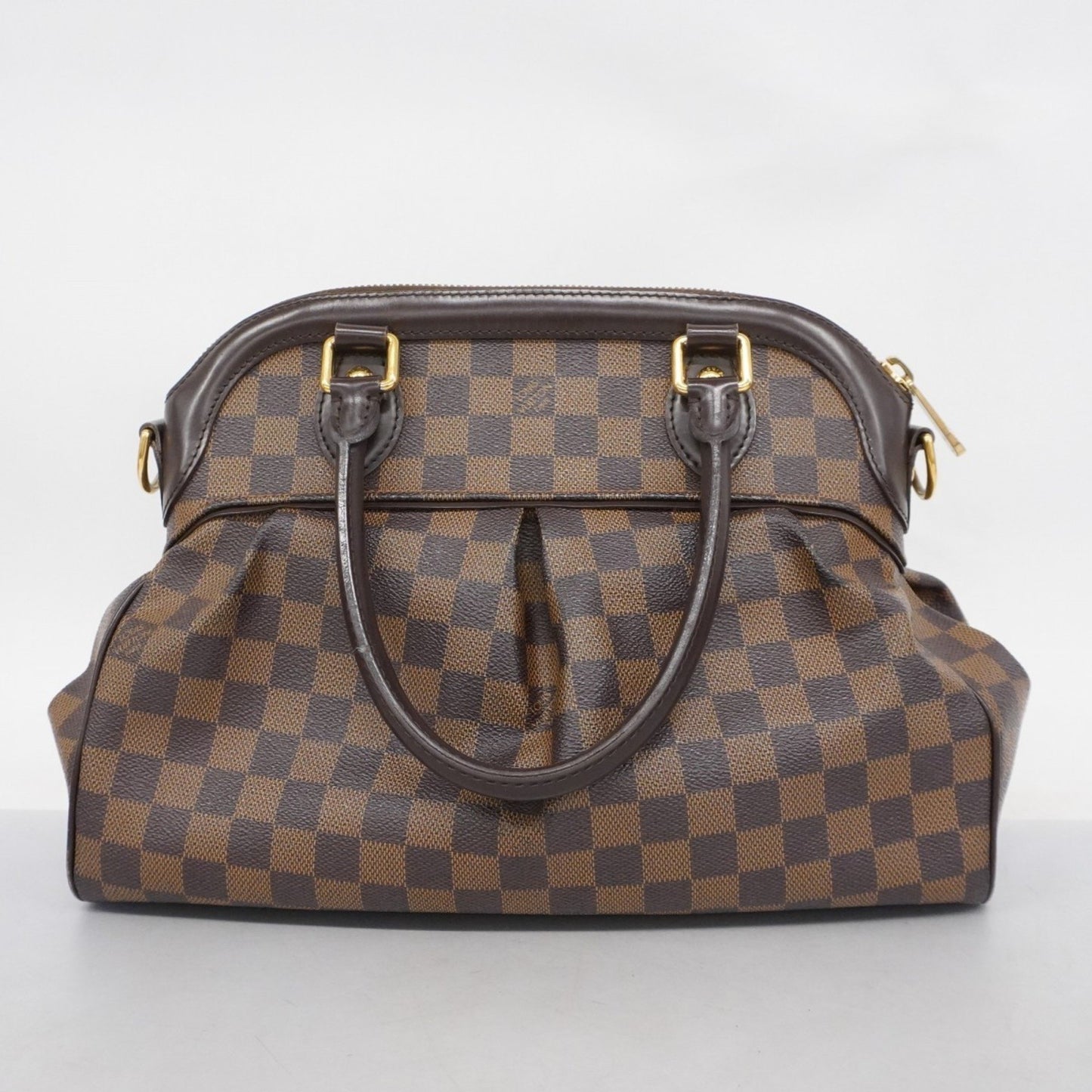 Louis Vuitton Trevi, Brown, Canvas, handbag