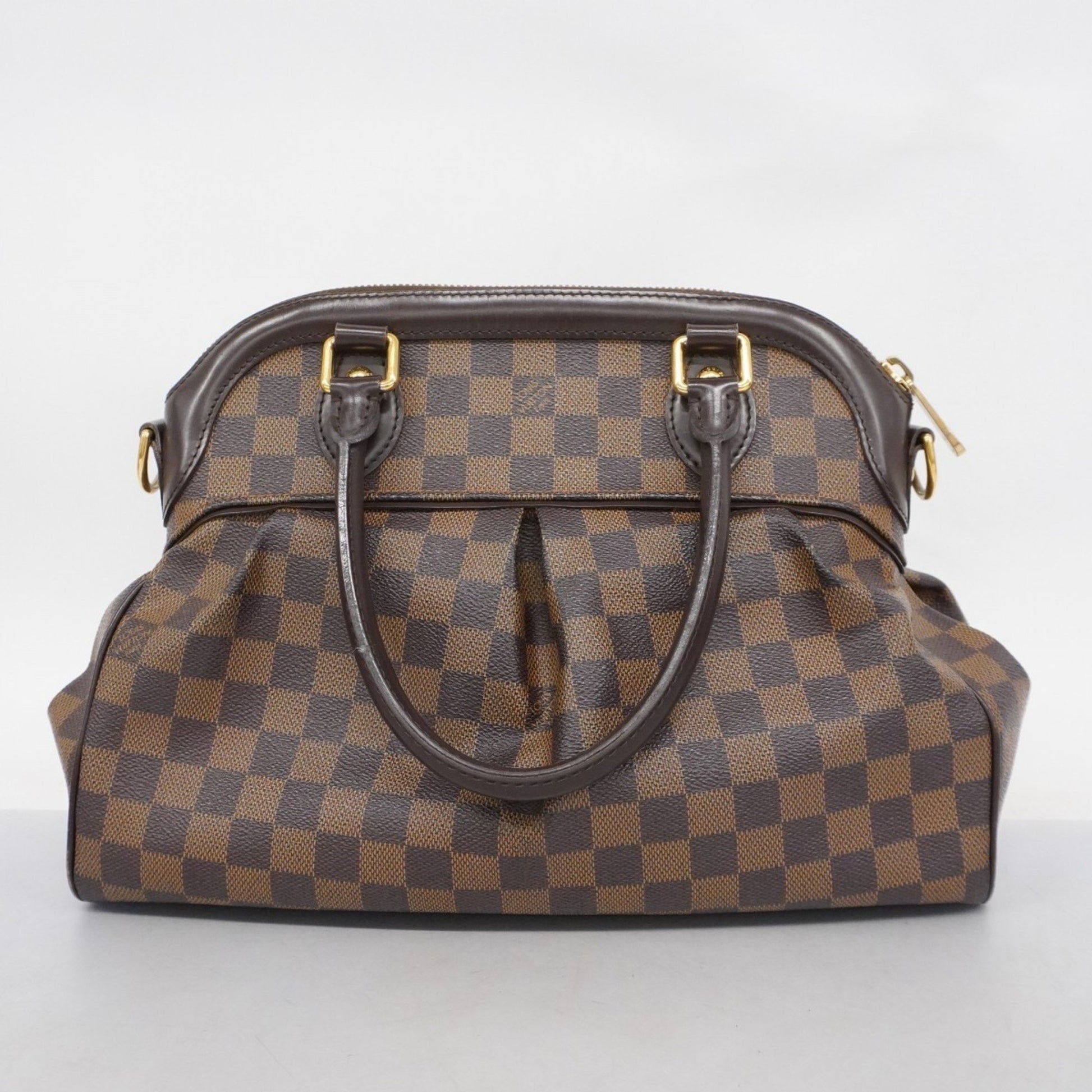 Louis Vuitton Trevi, Brown, Canvas, handbag