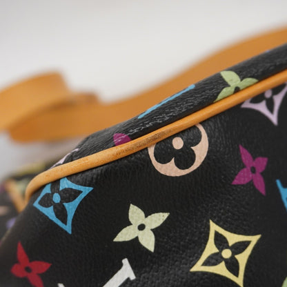 Louis Vuitton Lodge, Black, Canvas, shoulder