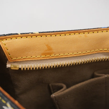 Louis Vuitton Lodge, Black, Canvas, shoulder
