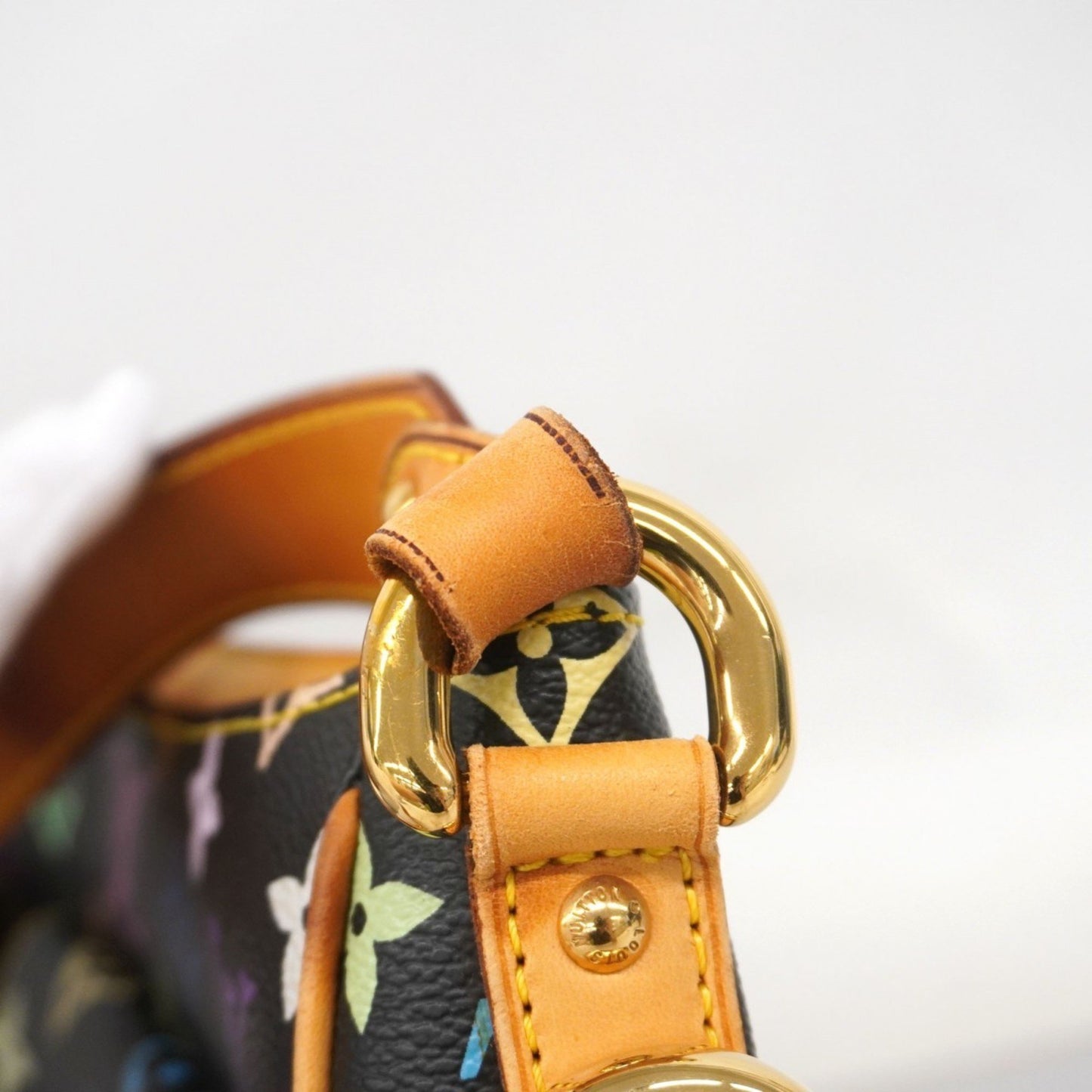 Louis Vuitton Lodge, Black, Canvas, shoulder