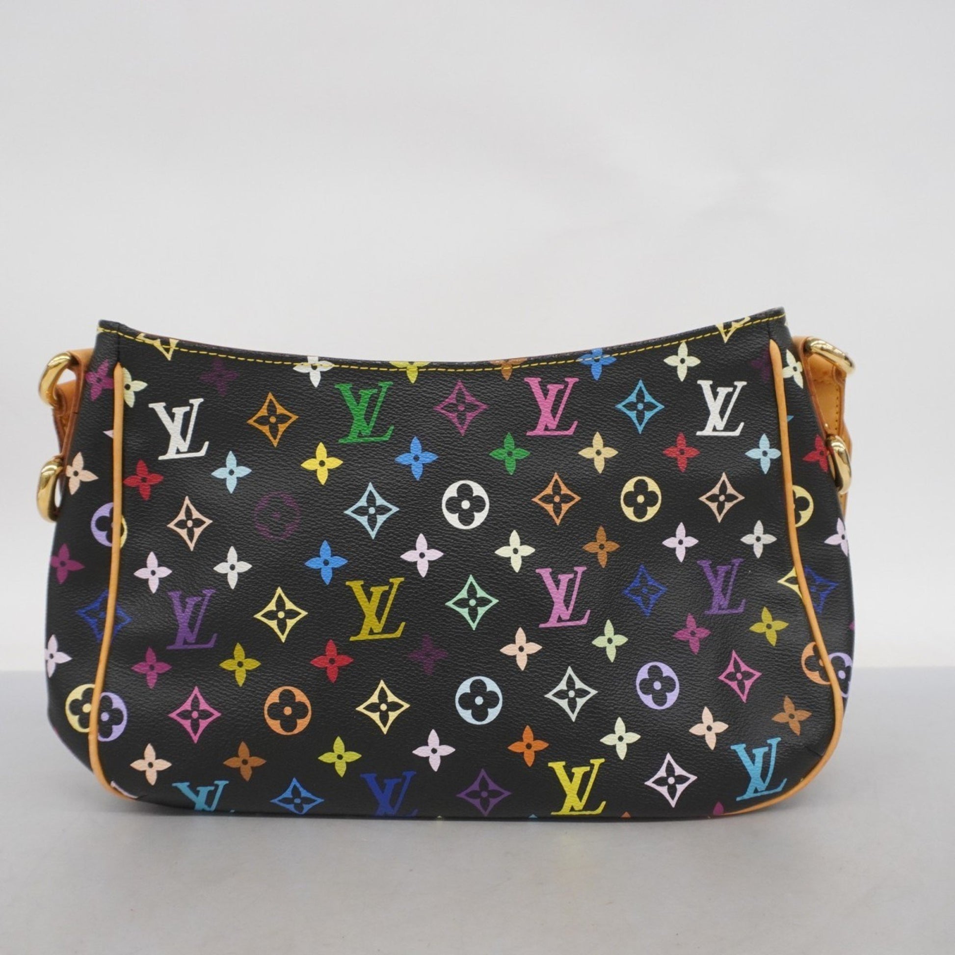 Louis Vuitton Lodge, Black, Canvas, shoulder