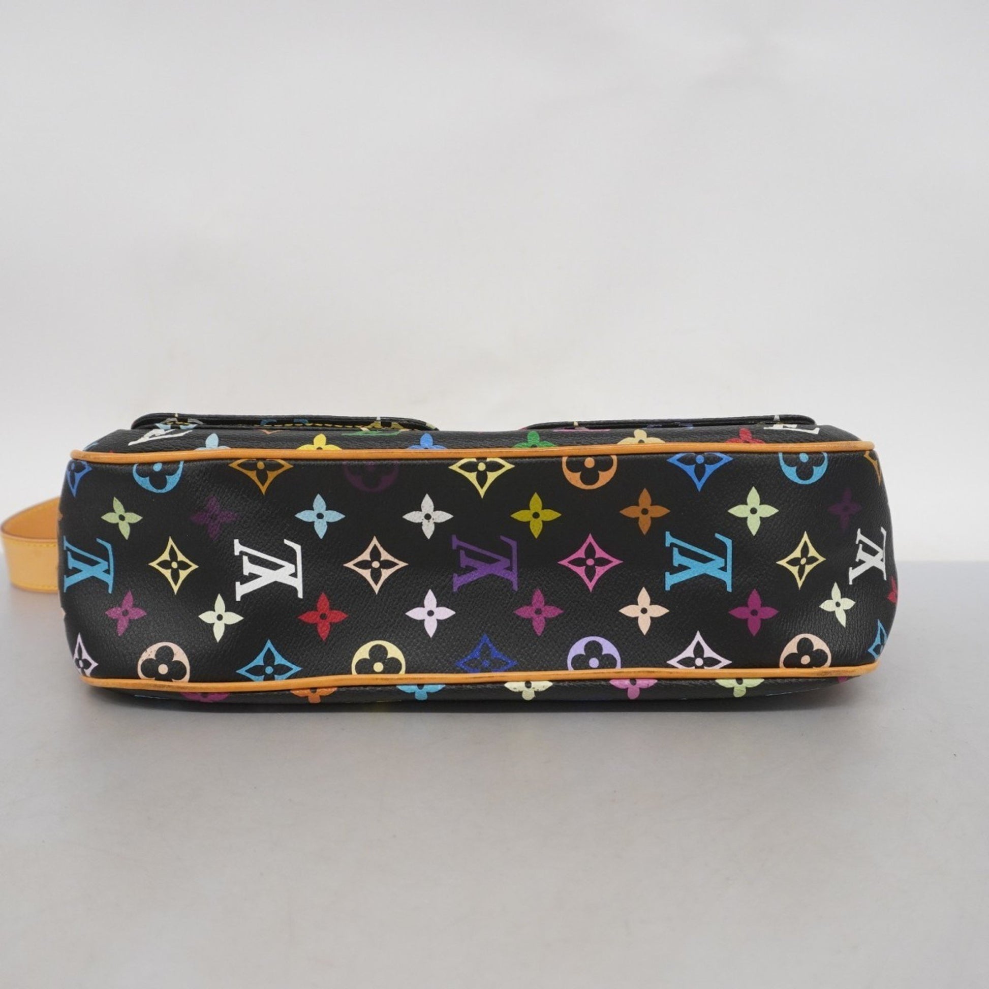 Louis Vuitton Lodge, Black, Canvas, shoulder
