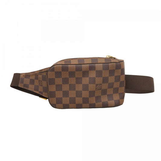 Louis Vuitton Geronimos, Brown, Canvas, shoulder