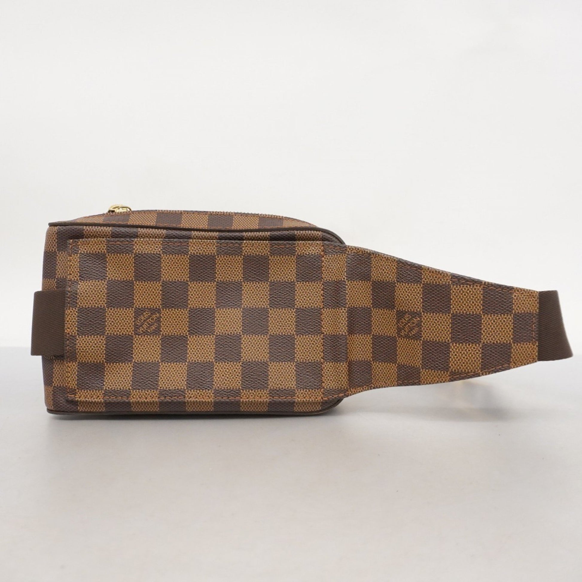 Louis Vuitton Geronimos, Brown, Canvas, shoulder