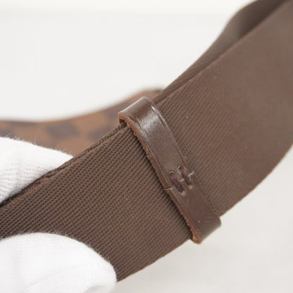 Louis Vuitton Geronimos, Brown, Canvas, shoulder