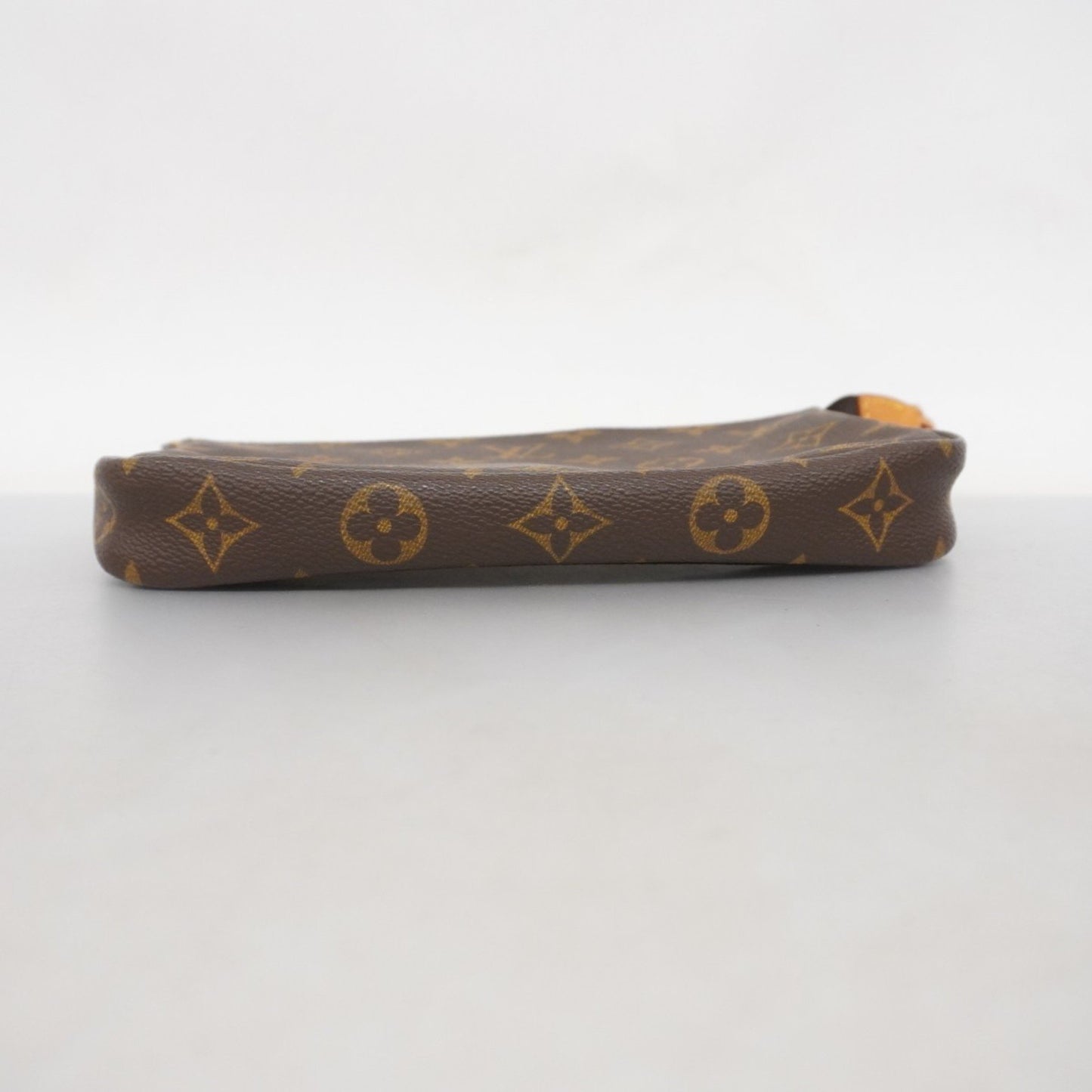 Louis Vuitton Pochette Accessoire, Brown, Canvas, clutch