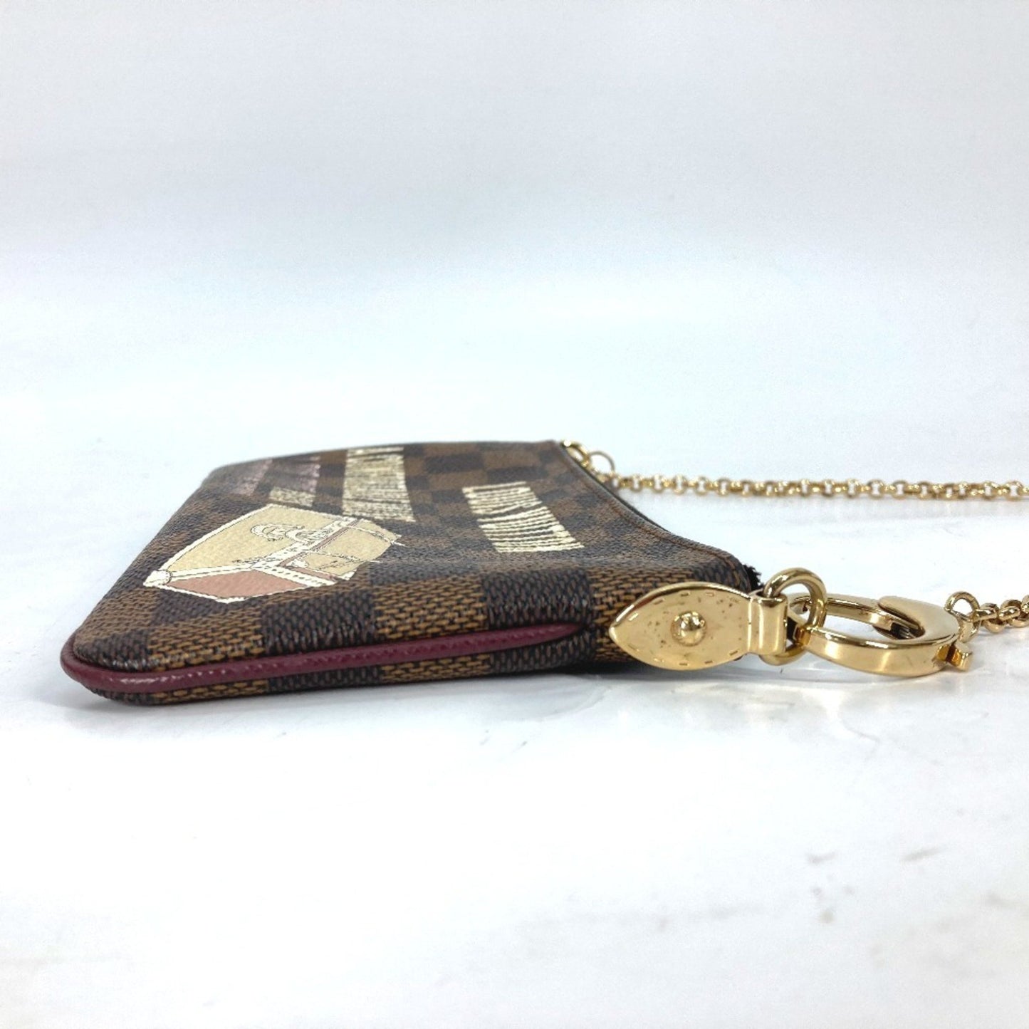 Louis Vuitton Milla, Brown, Canvas, clutch